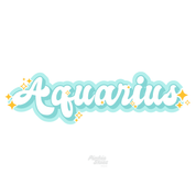 Starry Zodiac Sticker - Pinkie Skies Studio