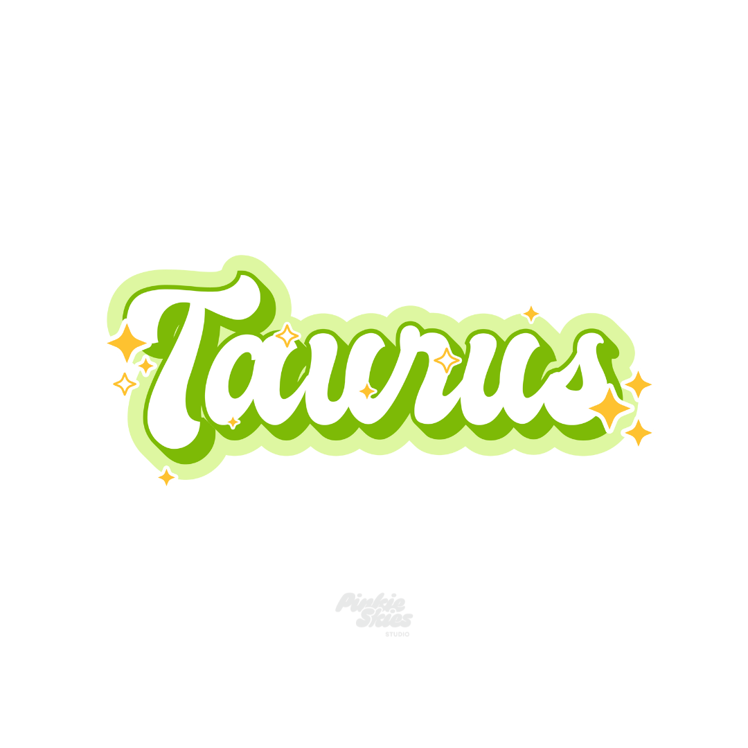 Starry Zodiac Sticker - Pinkie Skies Studio