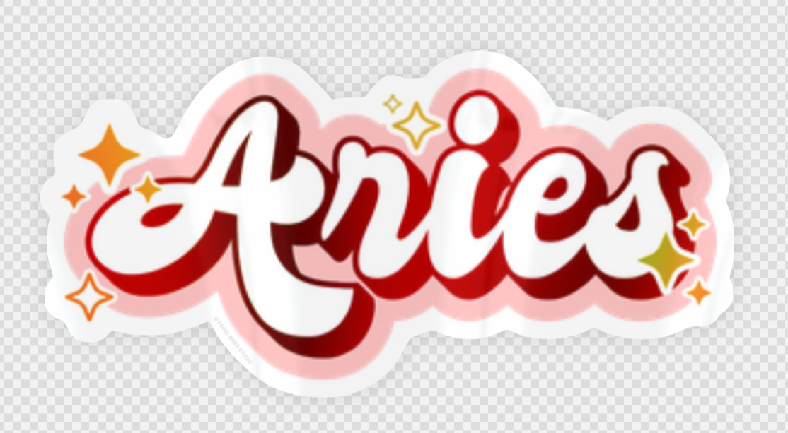 Starry Zodiac Sticker - Pinkie Skies Studio