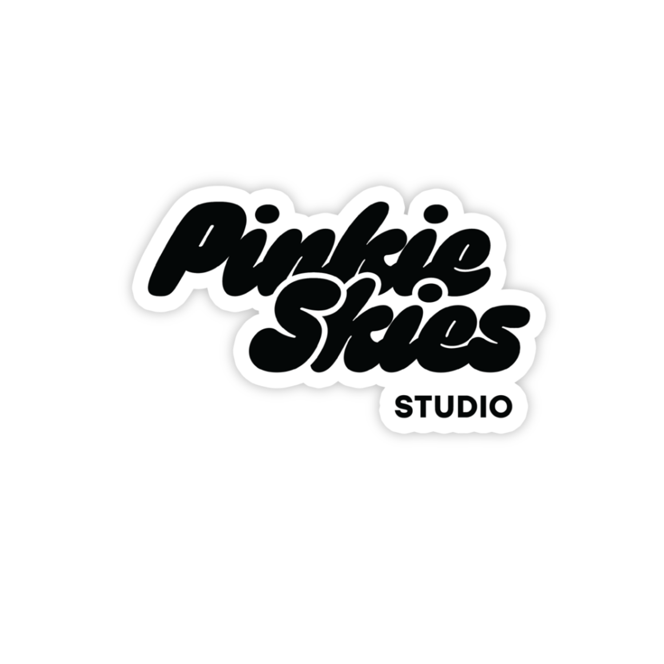 Pinkie Skies Studio Sticker - Pinkie Skies Studio