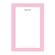Polka Dot Notepad - Pinkie Skies Studio