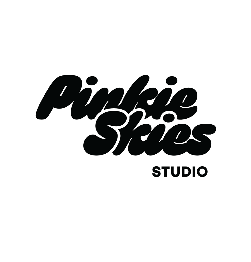 Pinkie Skies Studio Sticker