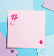 Bloom Sticky Notes - Pinkie Skies Studio
