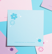 Bloom Sticky Notes - Pinkie Skies Studio