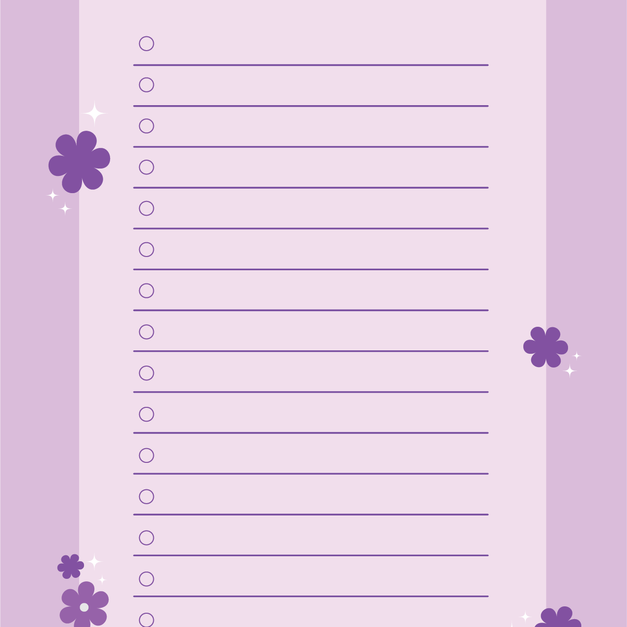 Bloom Task Tracker Pad