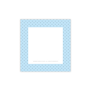 Polka dot sticky notes by Pinkie Skies Studio in vibrant colors, featuring a clean design on a white background.