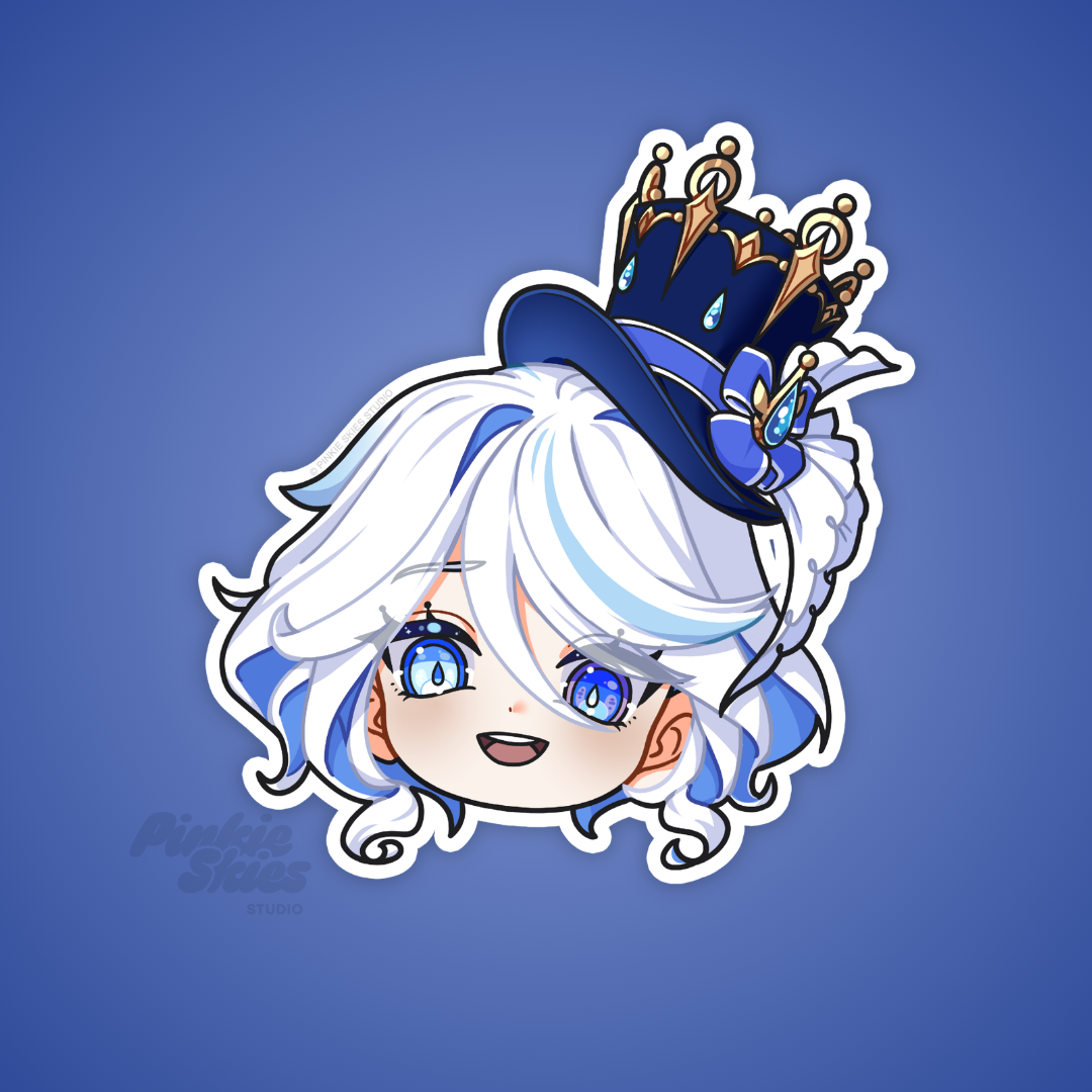 Tiny Traveler Sticker - Pinkie Skies Studio