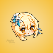 Tiny Traveler Sticker - Pinkie Skies Studio