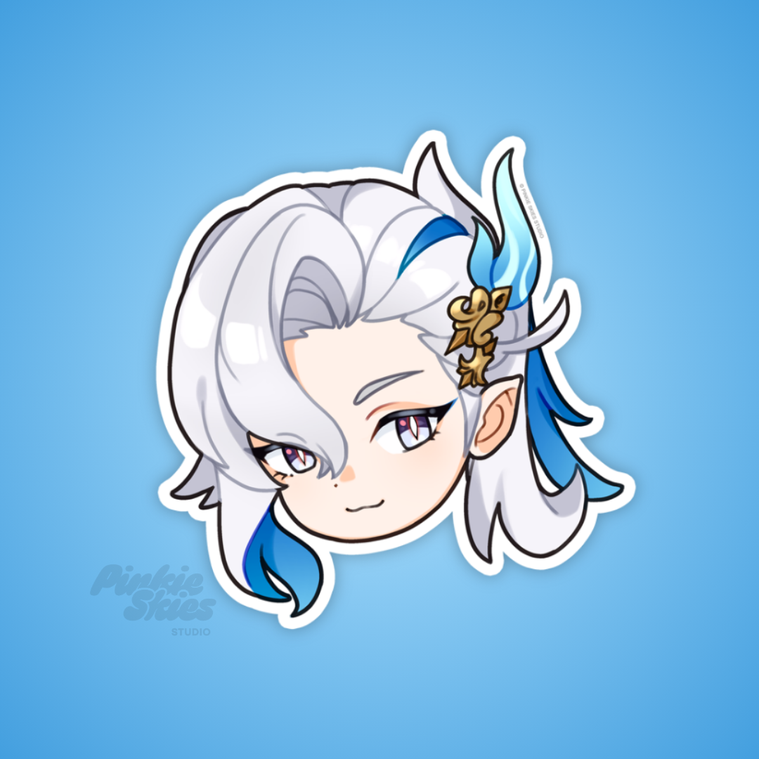 Tiny Traveler Sticker - Pinkie Skies Studio