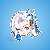 Tiny Traveler Sticker - Pinkie Skies Studio